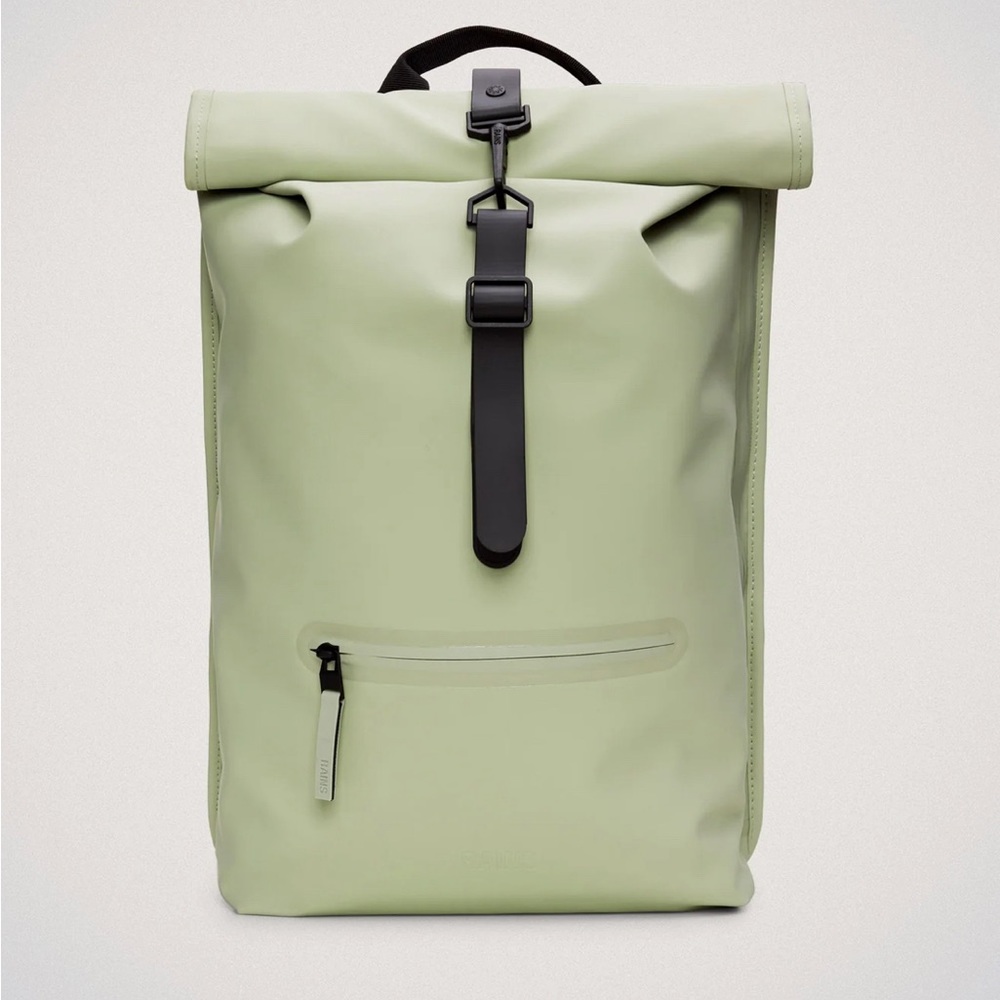 RAINS Unisex Roll Top Backpack